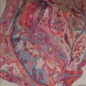 ETRO pure silk scarf